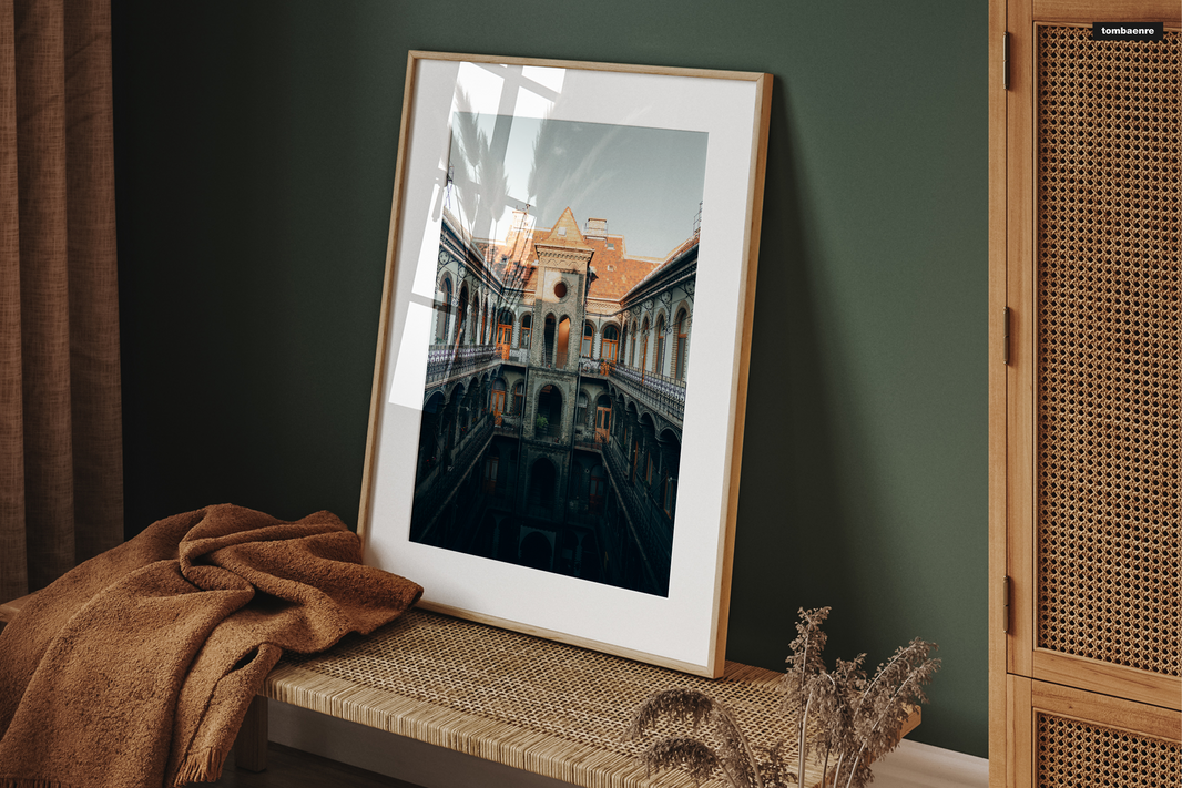 Premium Poster Budapest - Budapest courtyards