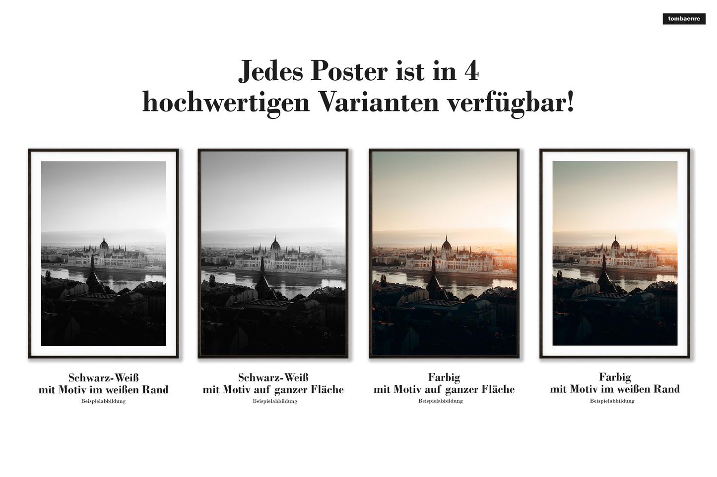 Premium Poster Budapest - Parlament