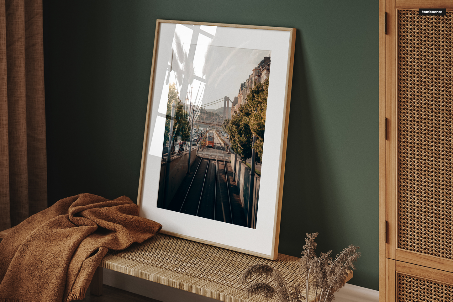 Premium Poster Budapest - Straßen von Budapest