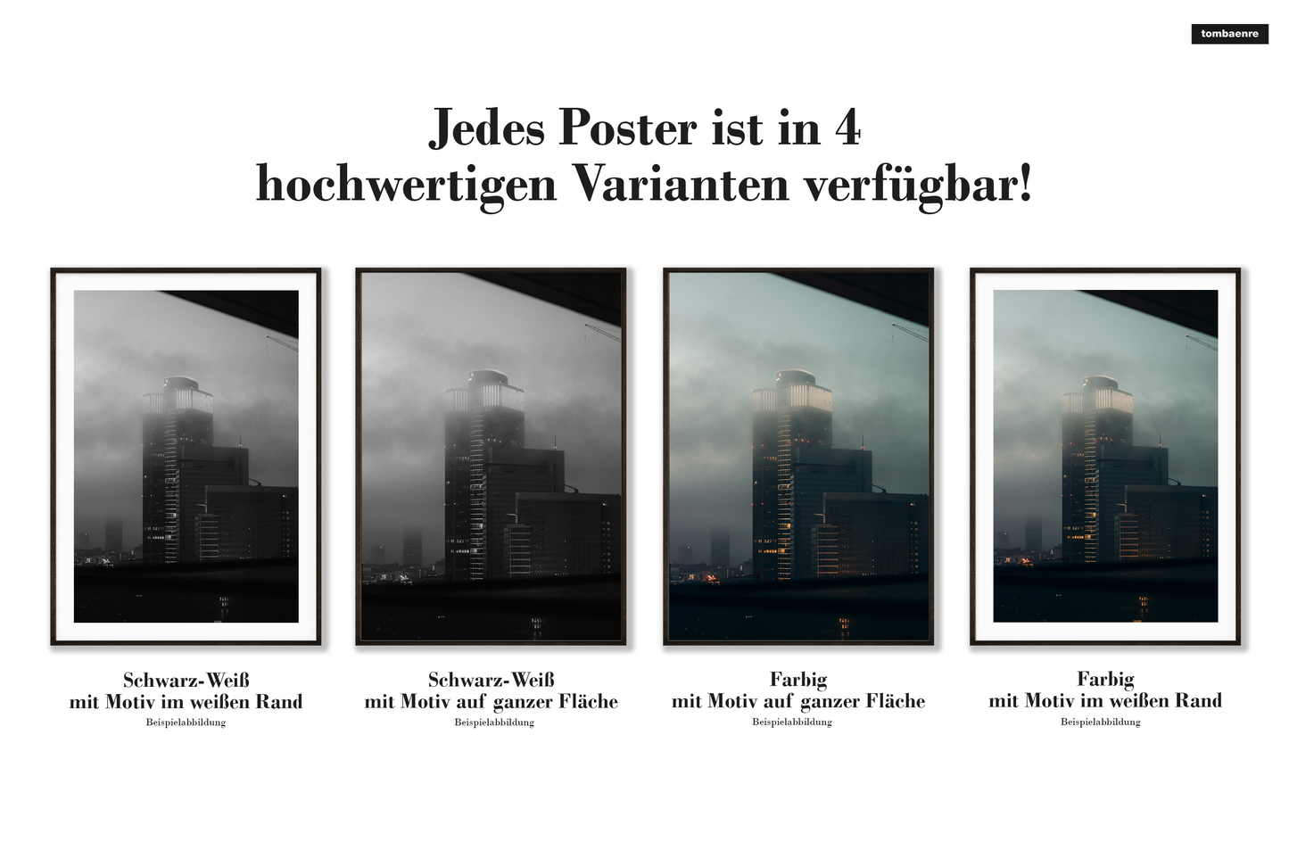 Premium Poster Frankfurt - Gotham City