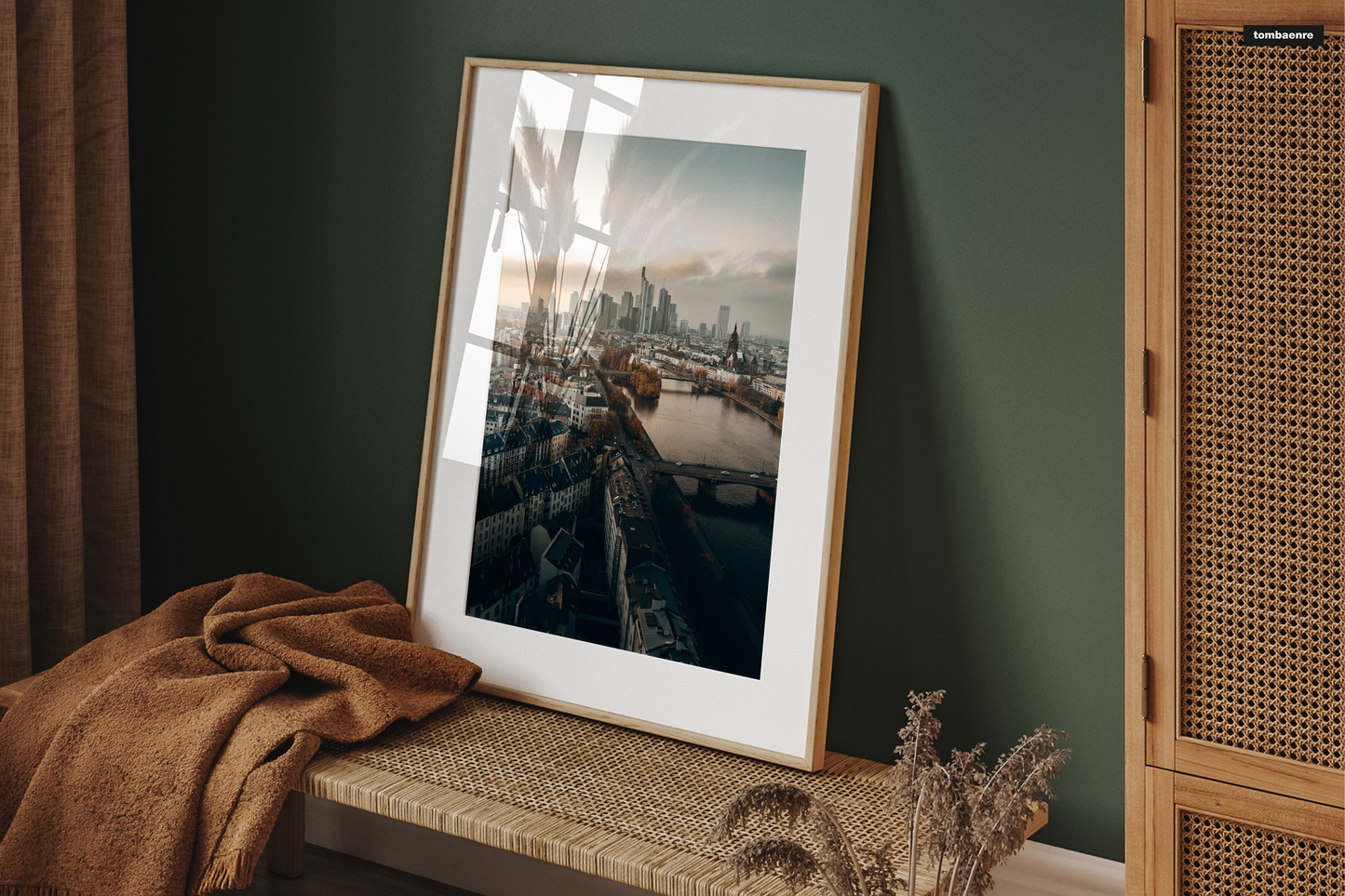 Premium Poster Frankfurt - Frankfurt Skyline