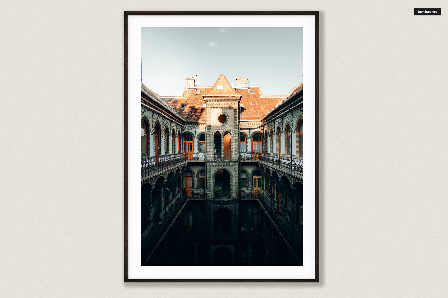 Premium Poster Budapest - Budapest courtyards