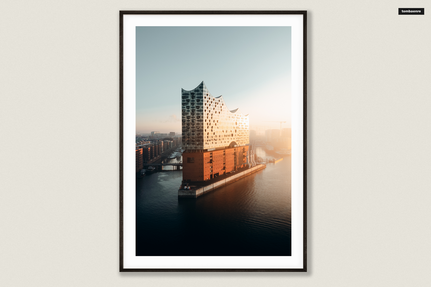 Premium Poster Hamburg - Elbphilharmonie