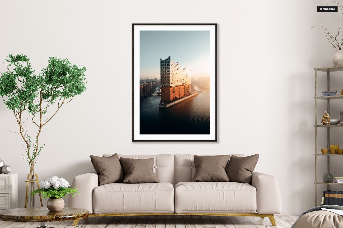 Premium Poster Hamburg - Elbphilharmonie